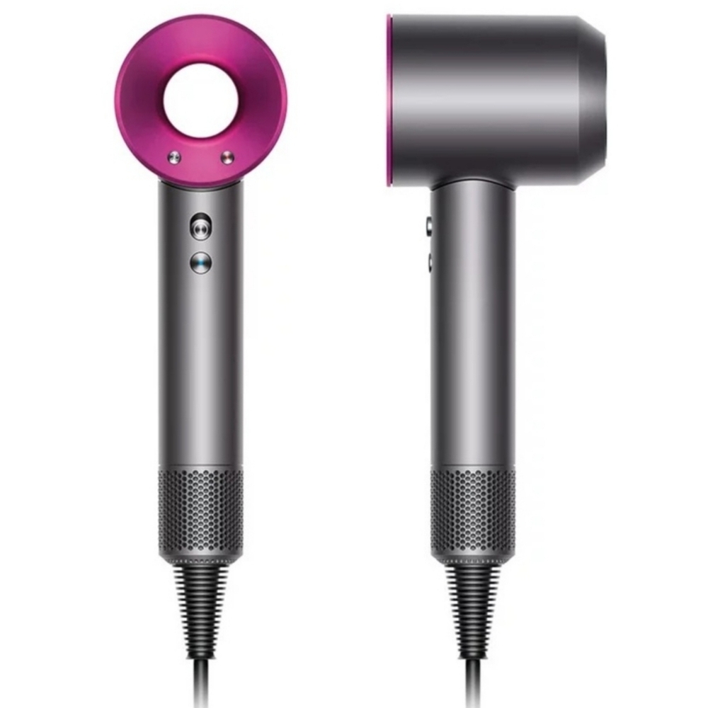 Dyson Supersonic Hair Dryer with Attachments Silver/Pink